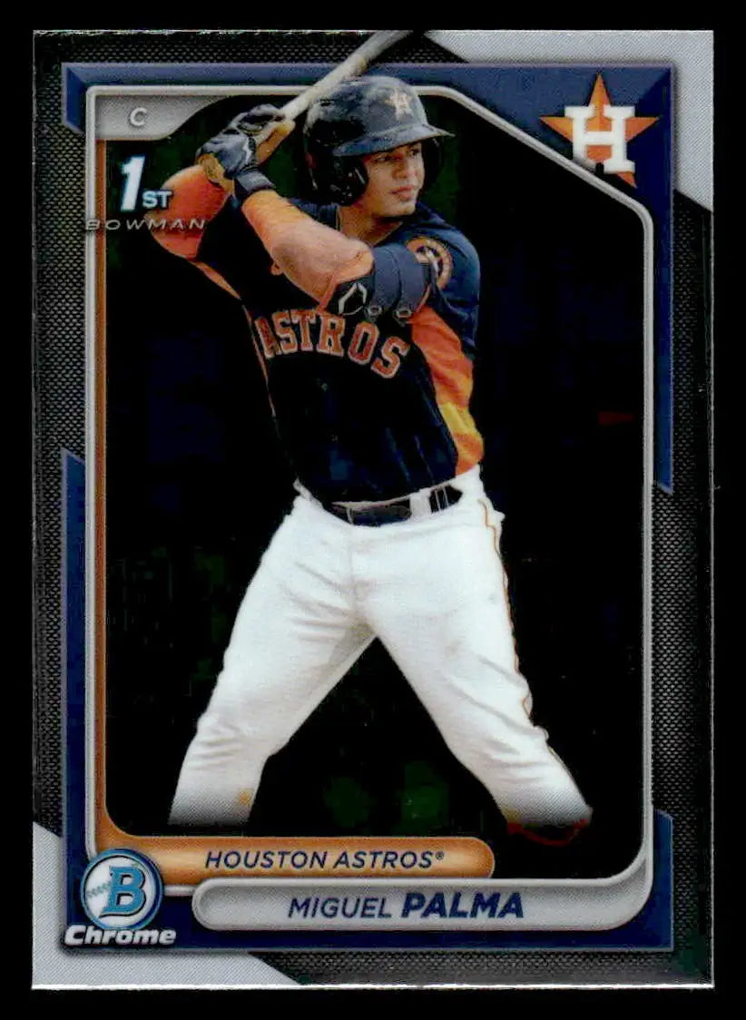 2024 Bowman Chrome #BCP-166 Miguel Palma Prospects - Baseball Card Single