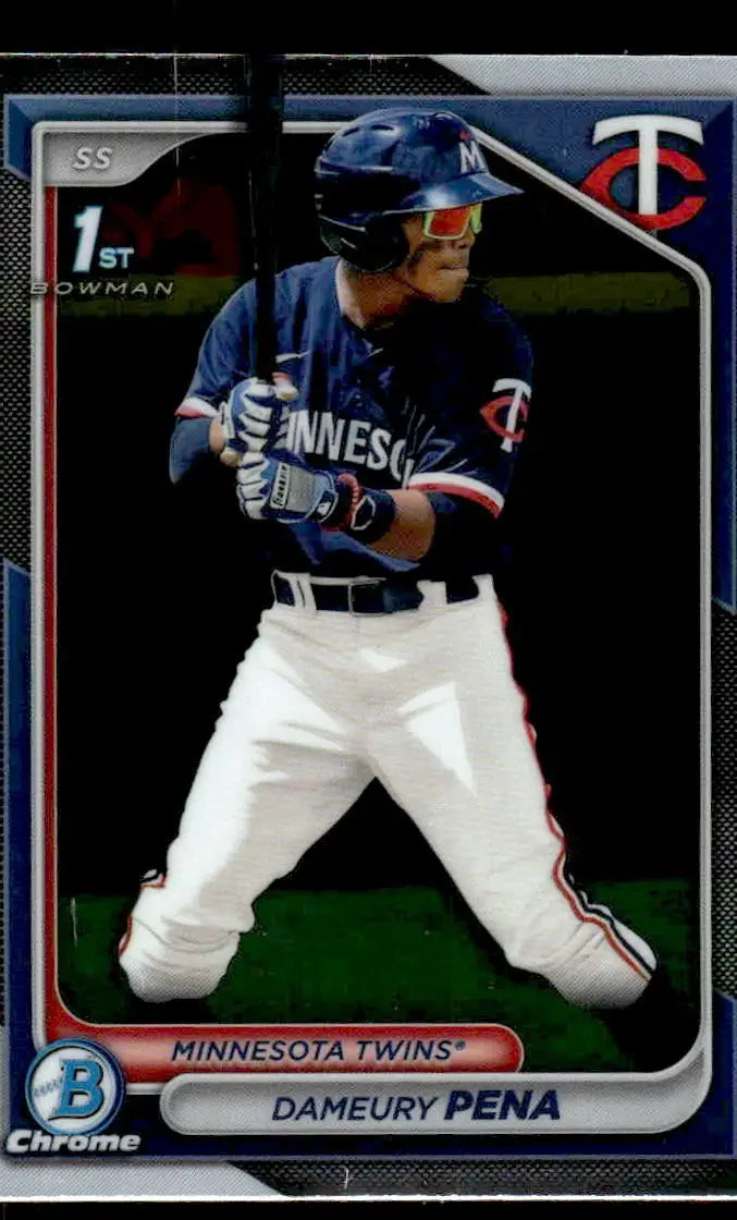 2024 Bowman Chrome #BCP-167 Dameury Pena Prospects - Baseball Card Single