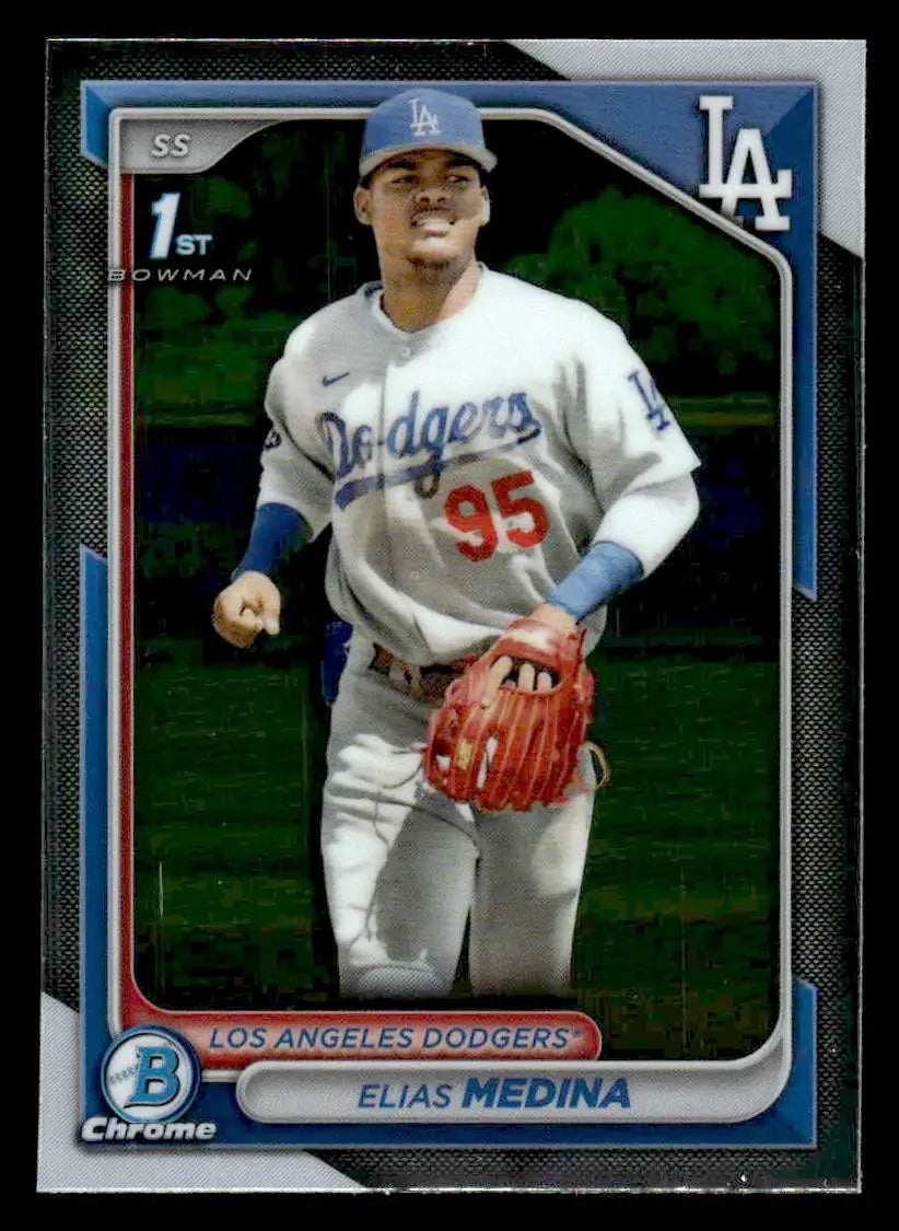 2024 Bowman Chrome #BCP-183 Elias Medina Prospects - Baseball Card Single