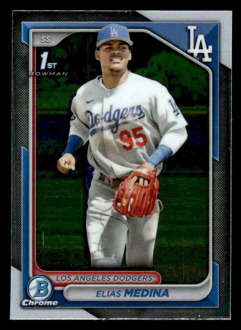 2024 Bowman Chrome #BCP-183 Elias Medina Prospects - Baseball Card Single