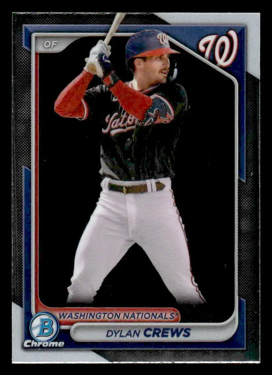 2024 Bowman Chrome #BCP-193 Dylan Crews Prospects - Baseball Card Single