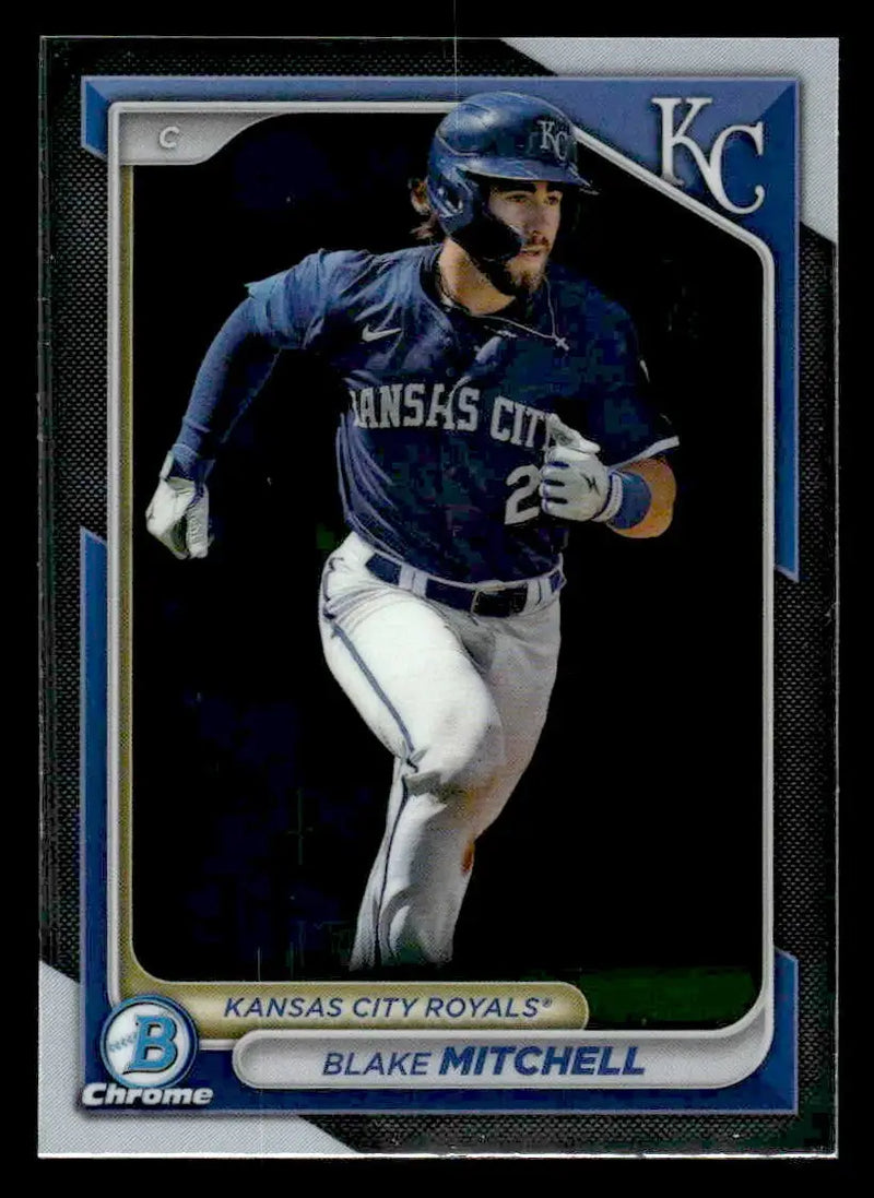 2024 Bowman Chrome #BCP-209 Blake Mitchell Prospects - Baseball Card Single