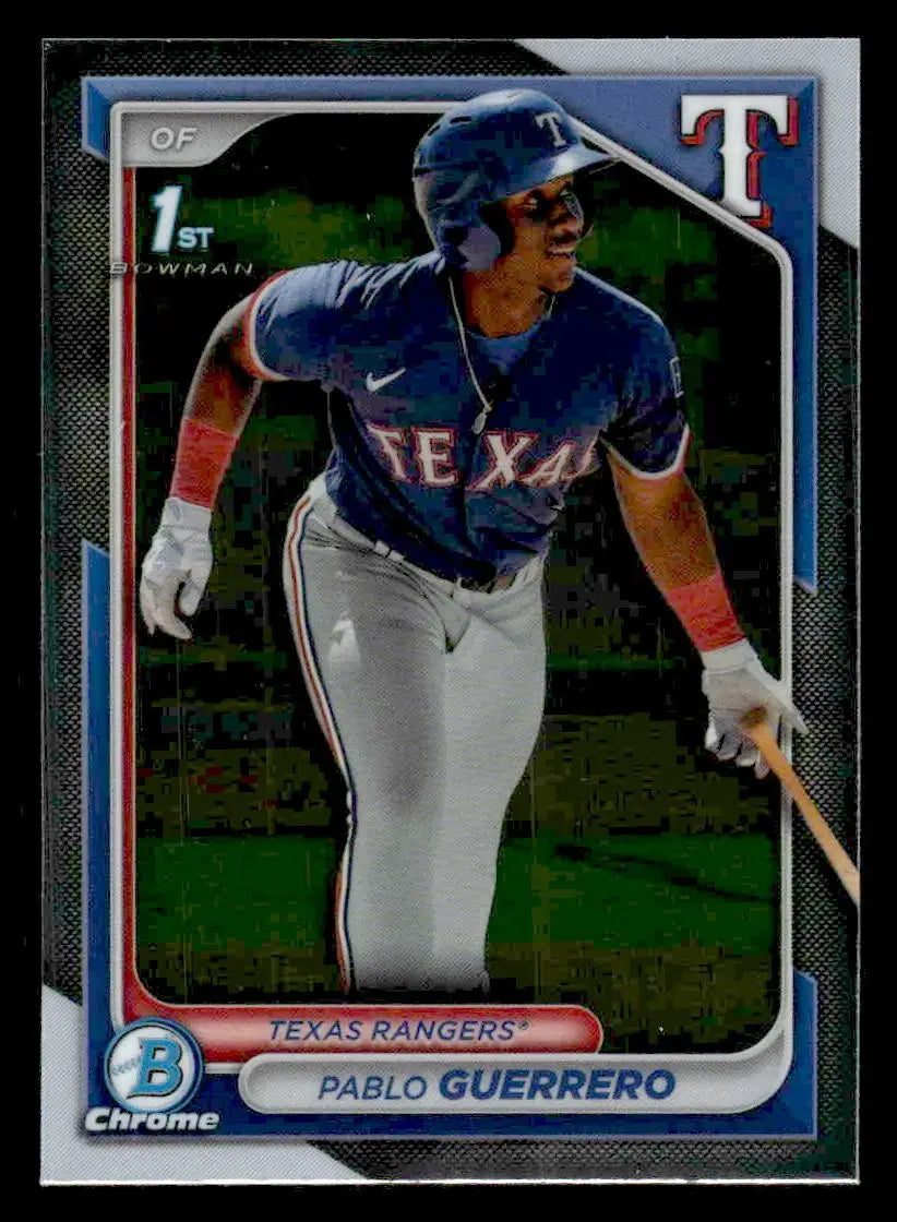 2024 Bowman Chrome #BCP-212 Pablo Guerrero Prospects - Baseball Card Single