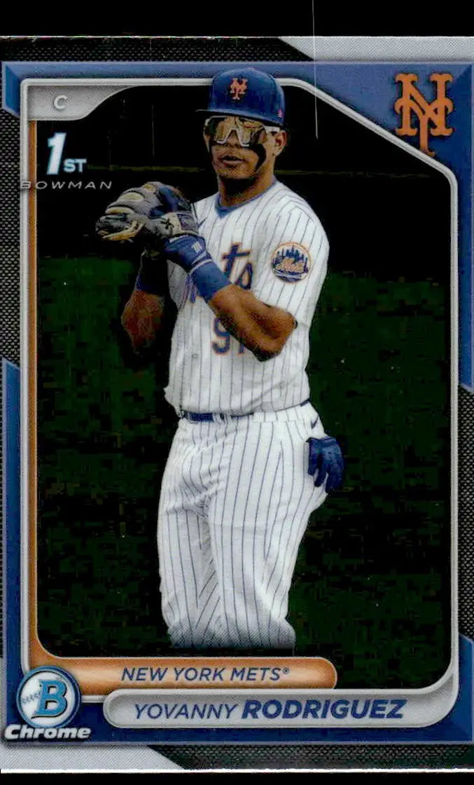 2024 Bowman Chrome #BCP-244 Yovanny Rodriguez Prospects - Baseball Card Single