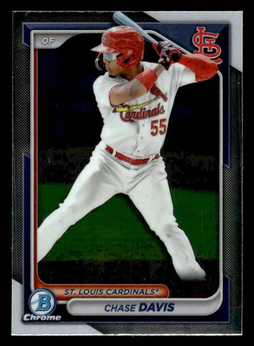 2024 Bowman Chrome #BCP-247 Chase Davis Prospects - Baseball Card Single