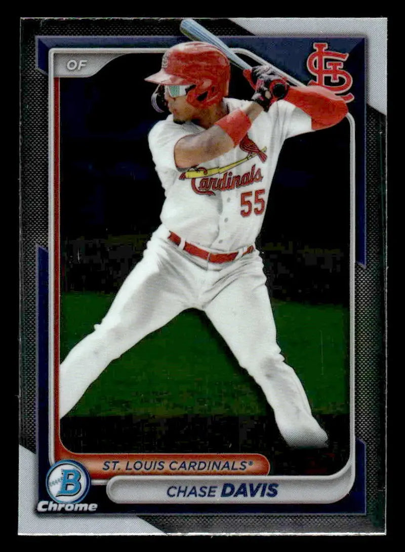 2024 Bowman Chrome #BCP-247 Chase Davis Prospects - Baseball Card Single