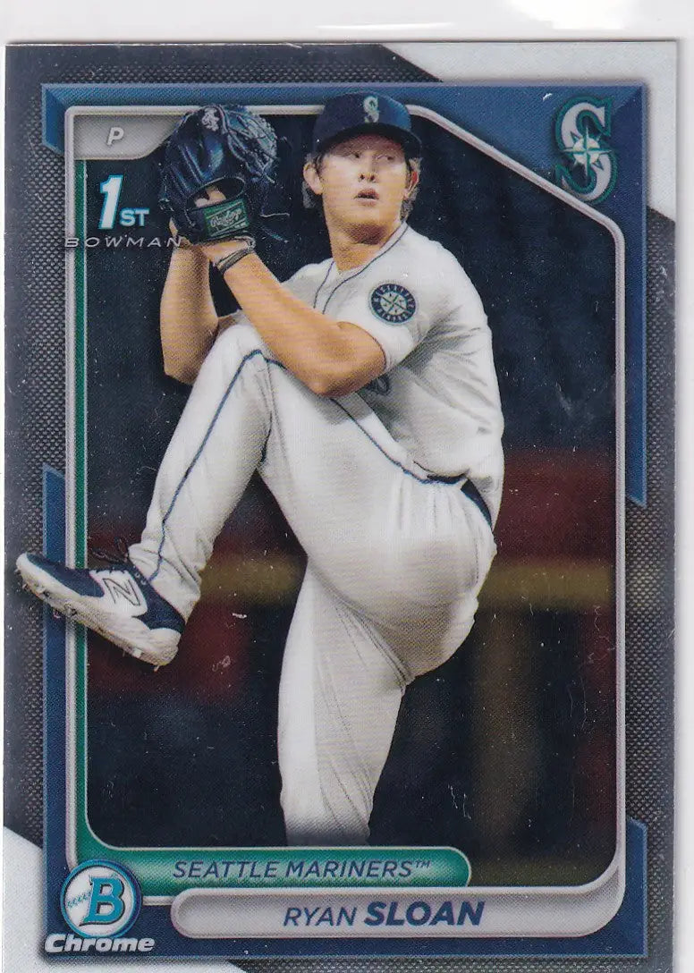 2024 BOWMAN CHROME #BDC-99 RYAN SLOAN- SEATTLE MARINERS - Baseball Card Single