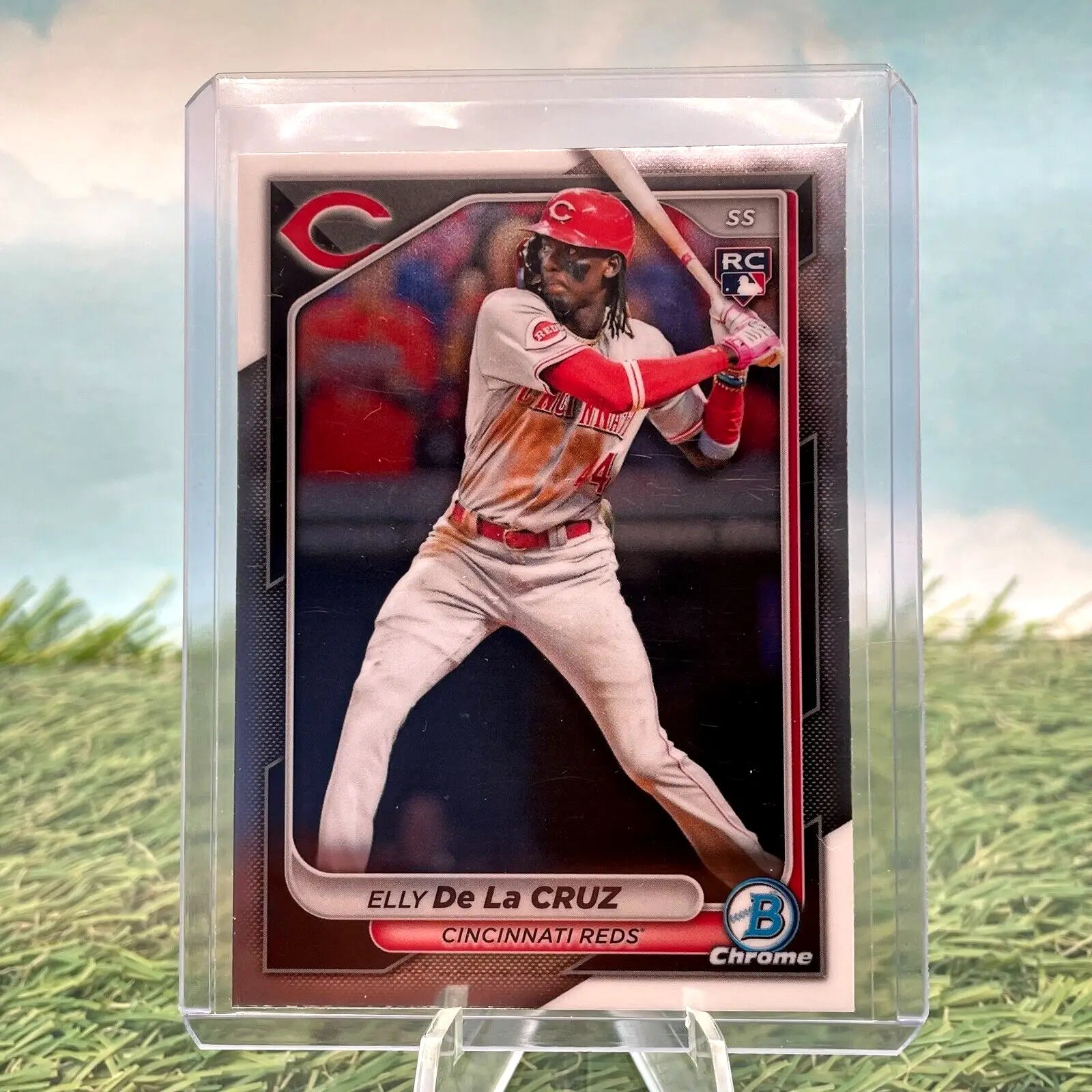 2024 Bowman Chrome- Elly De La Cuz -(RC) #42 Base Rookie - Baseball Card Single