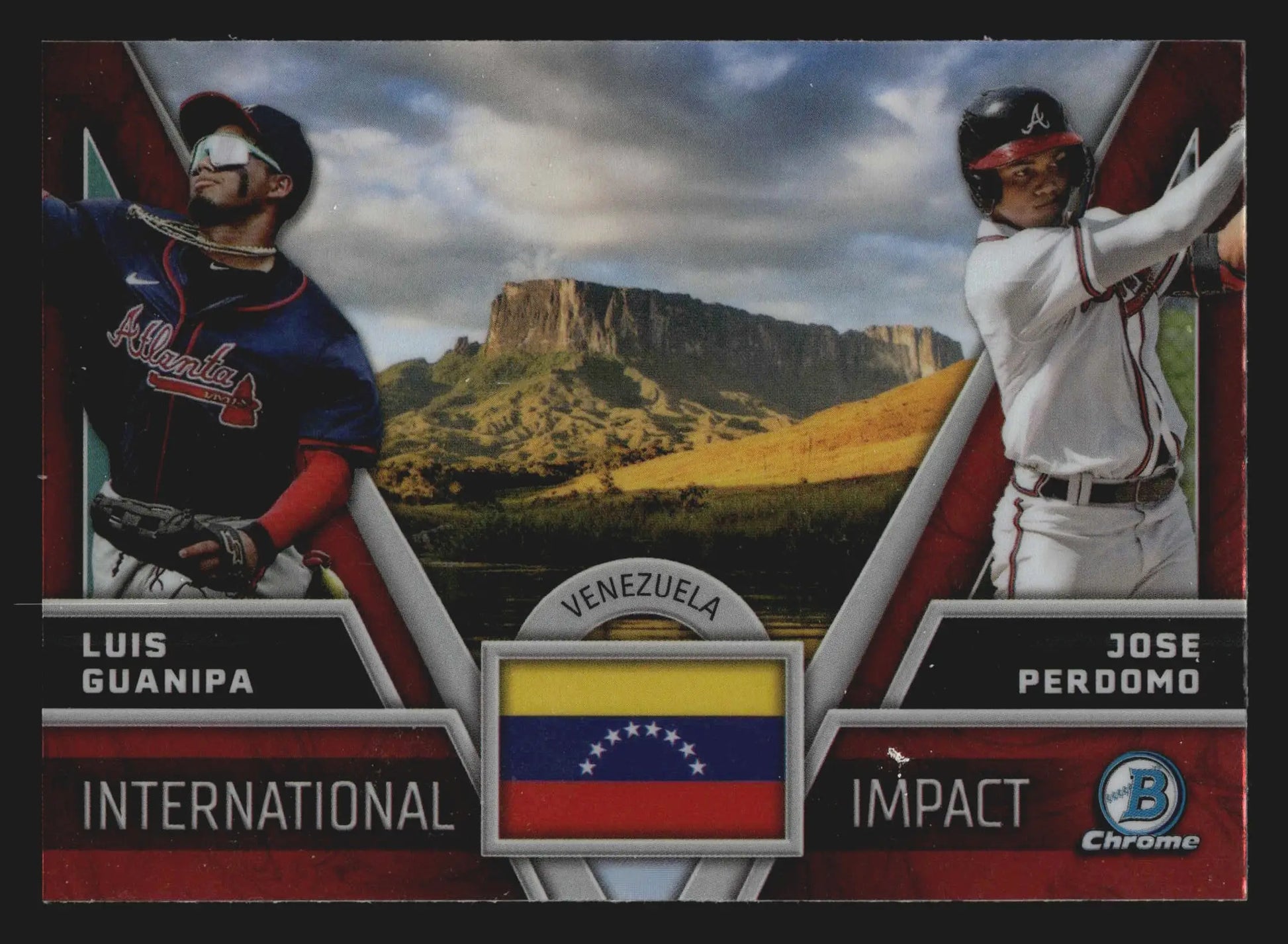 2024 Bowman Chrome #II-3 Luis Guanipa Jose Perdomo Braves International Impact