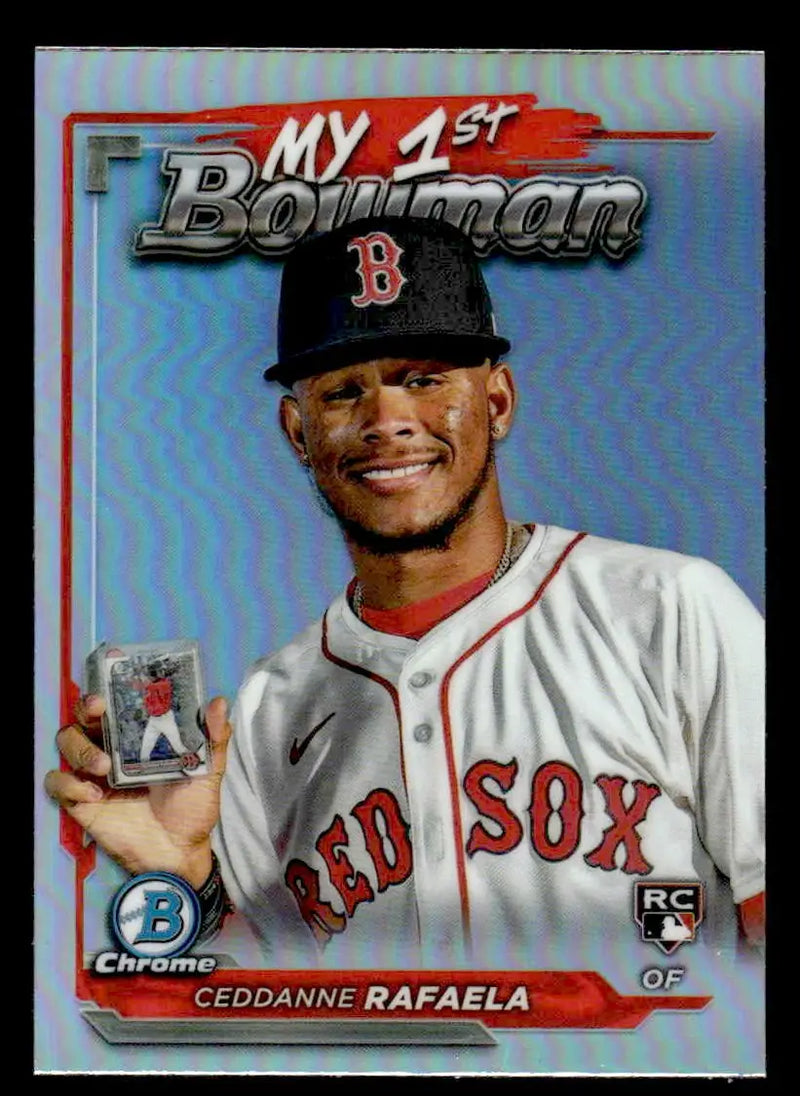 2024 Bowman Chrome #M1B-9 Ceddanne Rafaela My 1st Bowman - Baseball Card Single