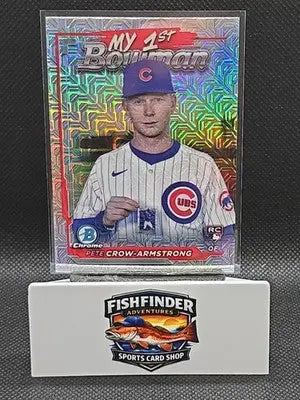2024 Bowman Chrome - My 1st Bowman Pete Crow-Armstrong #M1B-14 Mojo Refractor...