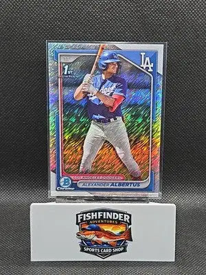 2024 Bowman Chrome - Prospects Alexander Albertus #BCP-156 Shimmer Refractor...