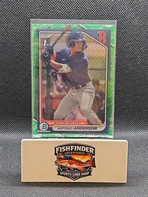 2024 Bowman - Chrome Prospects Antonio Anderson #BCP-20 Lunar Glow Refractor... - Baseball Card Single