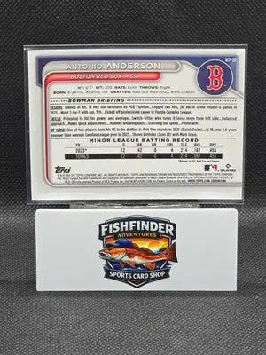 2024 Bowman - Chrome Prospects Antonio Anderson #BCP-20 Mojo Refractor (RC) - Baseball Card Single