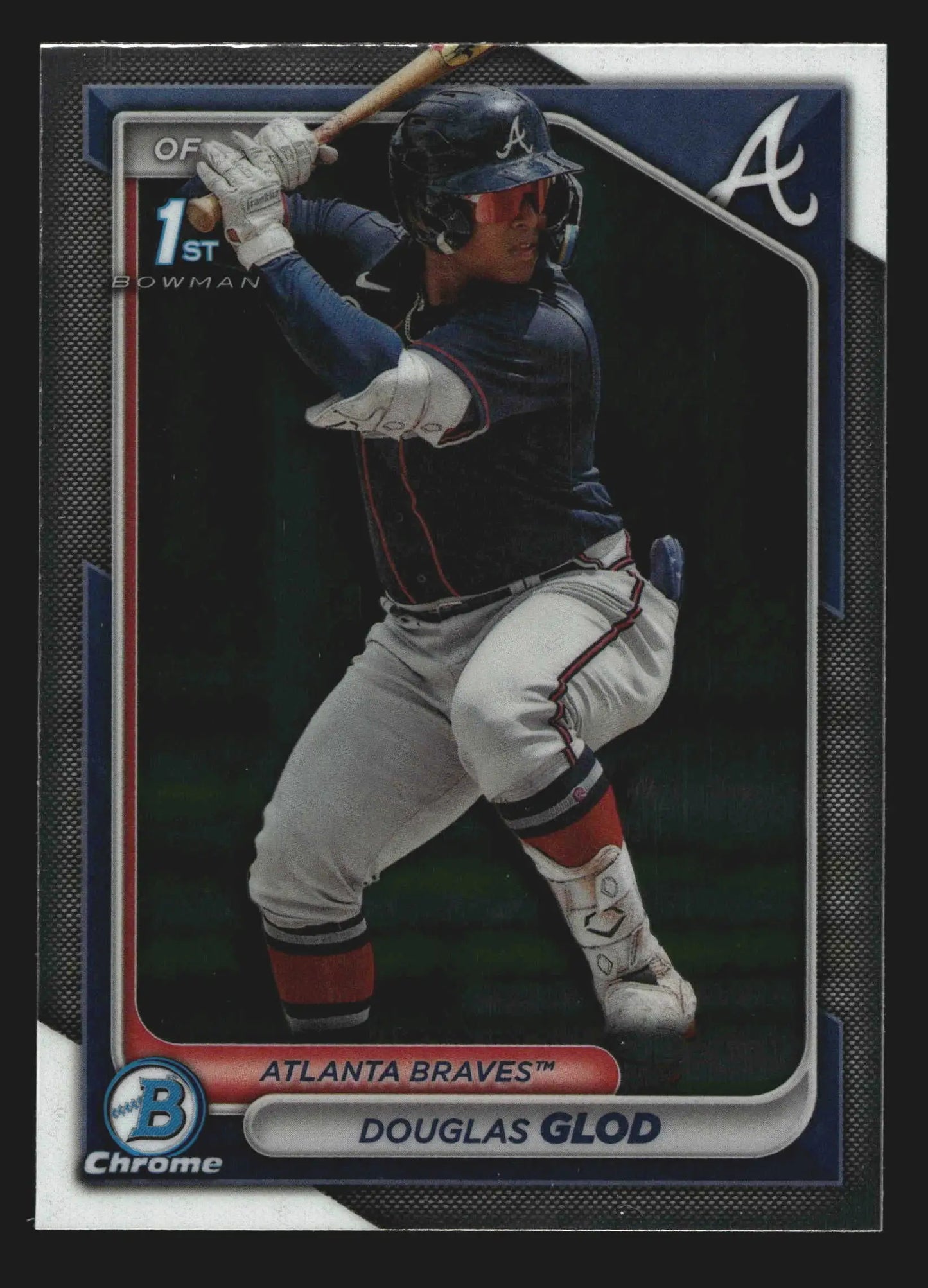 2024 Bowman Chrome Prospects #BCP-11 Douglas Glod Braves 1st Bowman
