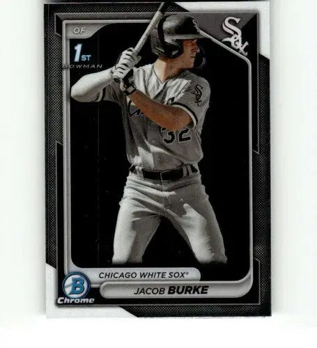 2024 Bowman Chrome Prospects #BCP-116 Jacob Burke NM-MT White Sox ID:70681 - Baseball Card Single