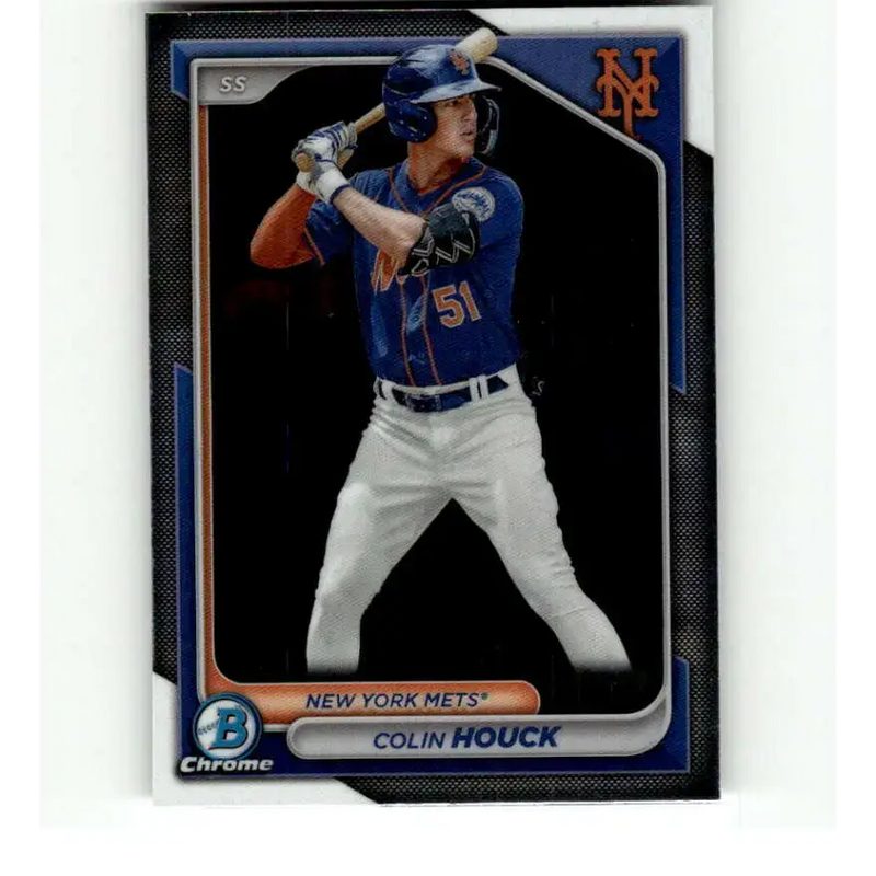 2024 Bowman Chrome Prospects #BCP-123 Colin Houck NM-MT New York Mets Baseball Card - Baseball Card Single