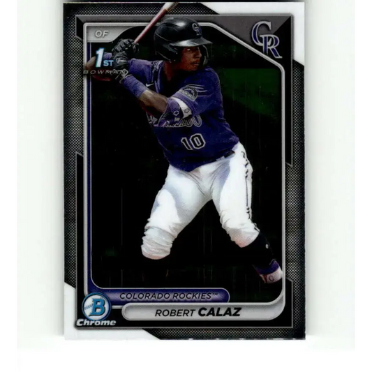2024 Bowman Chrome Prospects #BCP-131 Robert Calaz NM-MT Colorado Rockies Baseball Card - Baseball Card Single