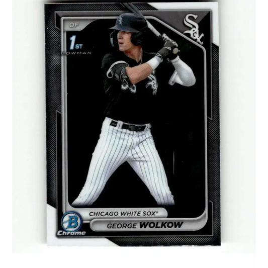 2024 Bowman Chrome Prospects #BCP-144 George Wolkow NM-MT Chicago White Sox Baseball Card - Baseball Card Single