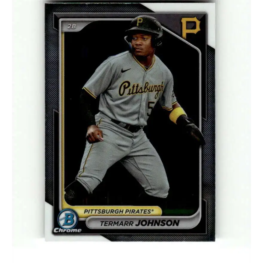 2024 Bowman Chrome Prospects #BCP-24 Termarr Johnson NM-MT Pittsburgh Pirates Baseball Card - Baseball Card