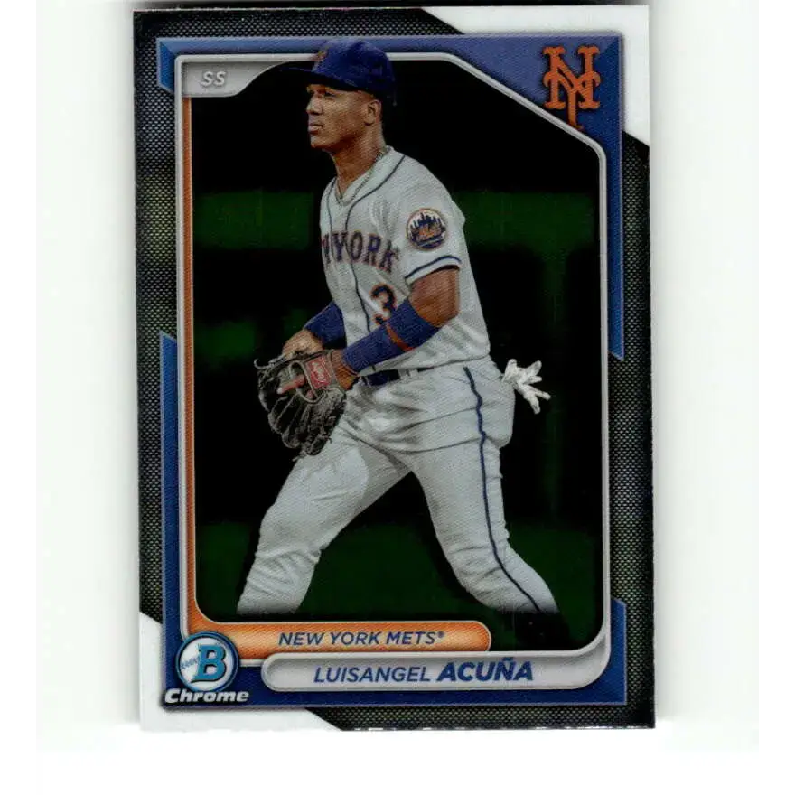 2024 Bowman Chrome Prospects #BCP-40 Luisangel Acuna NM-MT New York Mets Baseball Card - Baseball Card Single