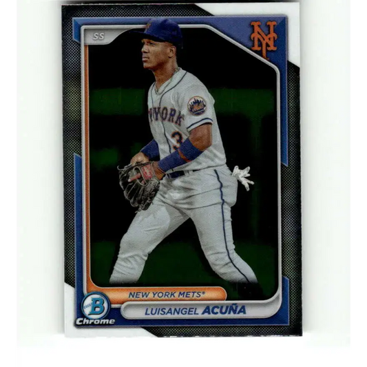 2024 Bowman Chrome Prospects #BCP-40 Luisangel Acuna NM-MT New York Mets Baseball Card - Baseball Card Single