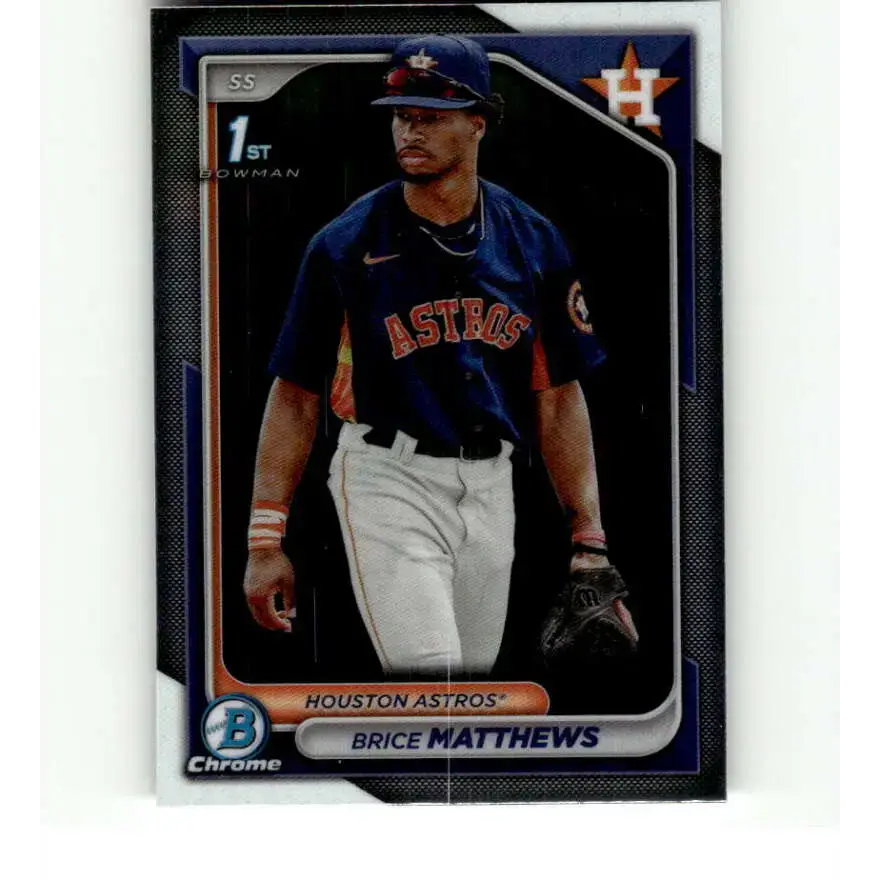 2024 Bowman Chrome Prospects #BCP-69 Brice Matthews NM-MT Houston Astros Baseball Card - Baseball Card Single