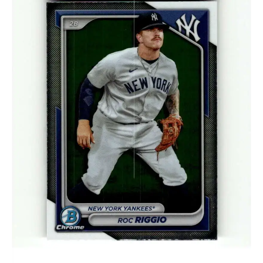 2024 Bowman Chrome Prospects #BCP-70 Roc Riggio NM-MT New York Yankees Baseball Card - Baseball Card Single