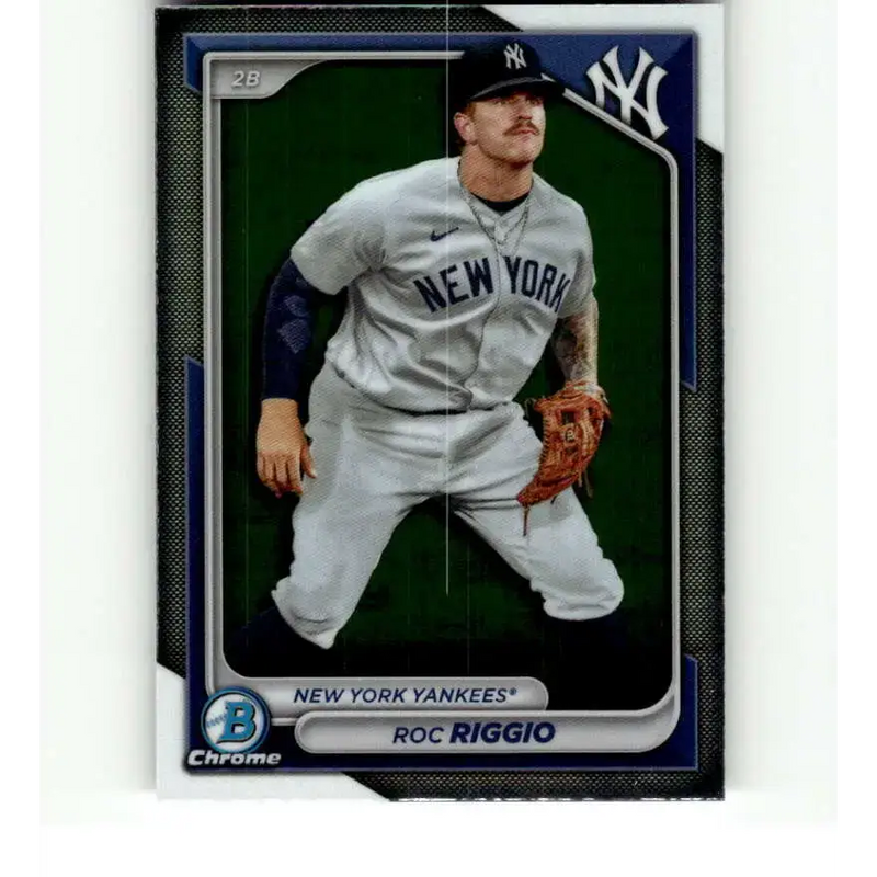 2024 Bowman Chrome Prospects #BCP-70 Roc Riggio NM-MT New York Yankees Baseball Card - Baseball Card Single