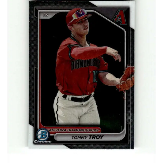 2024 Bowman Chrome Prospects #BCP-76 Tommy Troy NM-MT Arizona Diamondbacks Baseball Card - Baseball Card Single