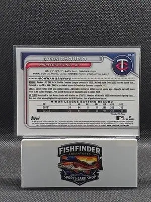 2024 Bowman - Chrome Prospects Byron Chourio #BCP-129 Mojo Refractor (RC) - Baseball Card Single