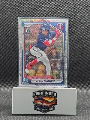 2024 Bowman - Chrome Prospects Byron Chourio #BCP-129 Mojo Refractor (RC) - Baseball Card Single