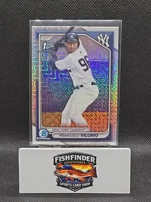2024 Bowman Chrome - Prospects Francisco Vilorio #BCP-169 Mojo Refractor (RC) - Baseball Card Single
