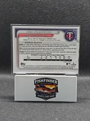 2024 Bowman - Chrome Prospects Jose Rodriguez #BCP-71 Mojo Refractor (RC) - Baseball Card Single