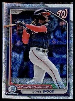 2024 Bowman Chrome Prospects Mojo Refractors #BCP-216 James Wood - Baseball Card Single