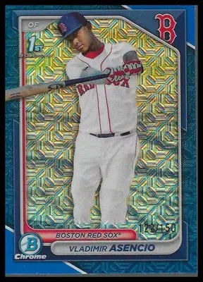 2024 Bowman Chrome Prospects Mojo Refractors #BCP-227 Vladimir Asencio #122/150