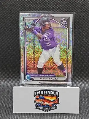 2024 Bowman - Chrome Prospects Robert Calaz #BCP-131 Mojo Refractor (RC) - Baseball Card Single