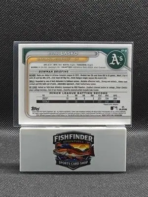 2024 Bowman - Chrome Prospects Ryan Lasko #BCP-105 Mojo Refractor (RC) - Baseball Card Single