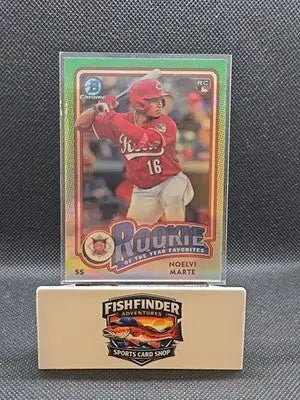 2024 Bowman Chrome - Rookie of the Year Favorites Noelvi Marte #ROY-4 (RC) - Baseball Card Single