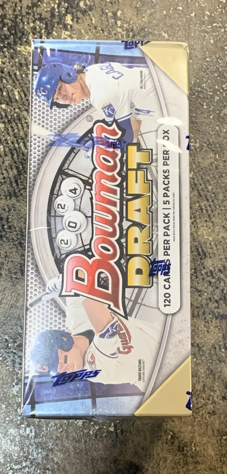 2024 BOWMAN DRAFT BASEBALL SUPER JUMBO HOBBY BOX FACTORY SEALED (5 AUTOS) - Baseball Card Box