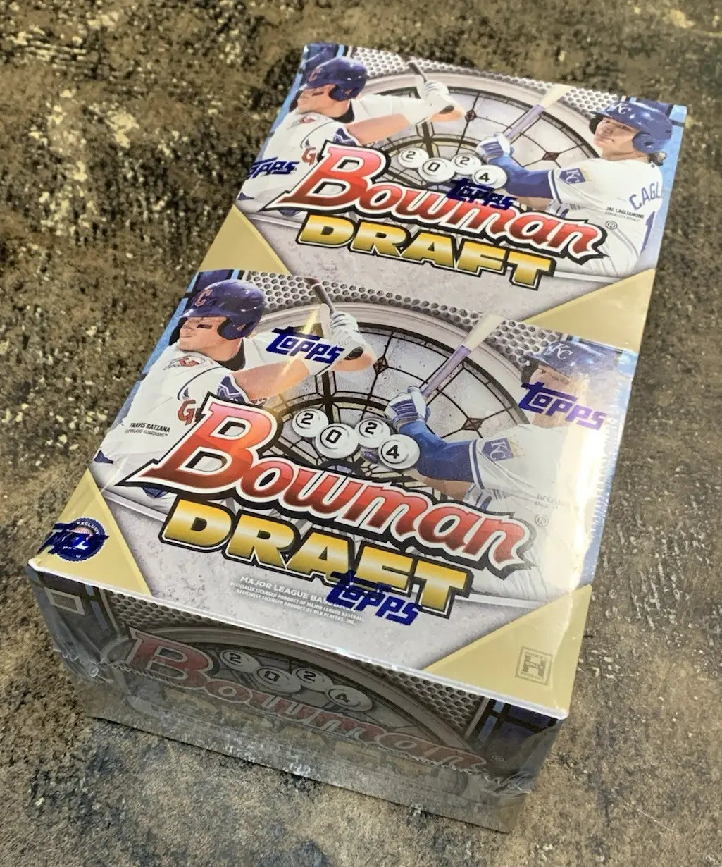 2024 BOWMAN DRAFT BASEBALL SUPER JUMBO HOBBY BOX FACTORY SEALED (5 AUTOS) - Baseball Card Box