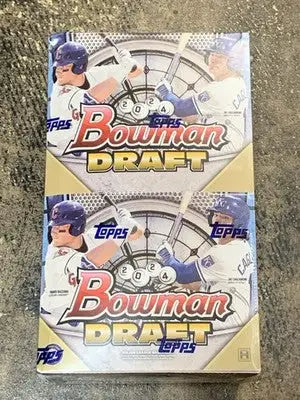 2024 BOWMAN DRAFT BASEBALL SUPER JUMBO HOBBY BOX FACTORY SEALED (5 AUTOS) - Baseball Card Box