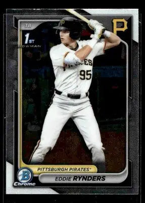 2024 Bowman Draft #BDC-180 Eddie Rynders Chrome - Baseball Card Single