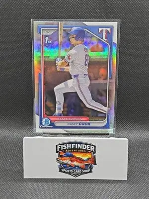 2024 Bowman Draft - Chrome Casey Cook #BDC-66 Refractor (RC) - Baseball Card Single