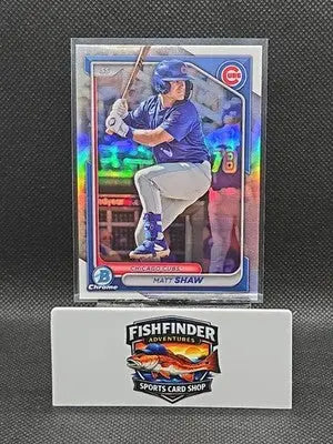 2024 Bowman Draft - Chrome Matt Shaw #BDC-26 Refractor (RC) - Baseball Card Single