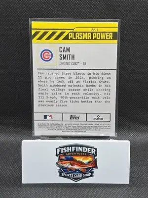 2024 Bowman Draft - Plasma Power Cam Smith #PP-7 (RC) - Baseball Card Single