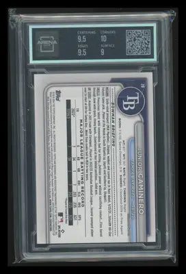 2024 Bowman Junior Caminero #20 RC Baseball Arena Club 9.5 - Baseball Card Single