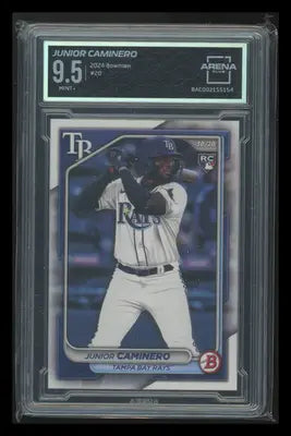 2024 Bowman Junior Caminero #20 RC Baseball Arena Club 9.5 - Baseball Card Single