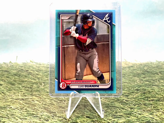 2024 Bowman -Luis Guanipa- Paper Prospects Sky Blue #149/499 -Atlanta Braves - Baseball Card Single