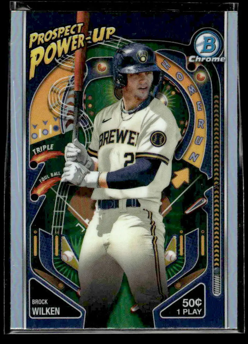 2024 Bowman #PP-7 Brock Wilken Prospect Power-Up - Baseball Card Single